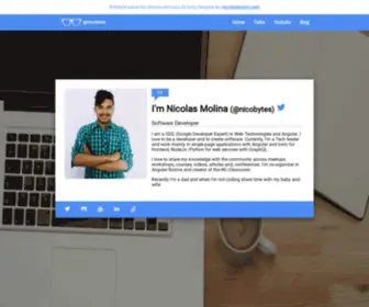 Nicobytes.com(Inicio) Screenshot
