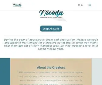 Nicodanails.com(Nicoda Nails) Screenshot