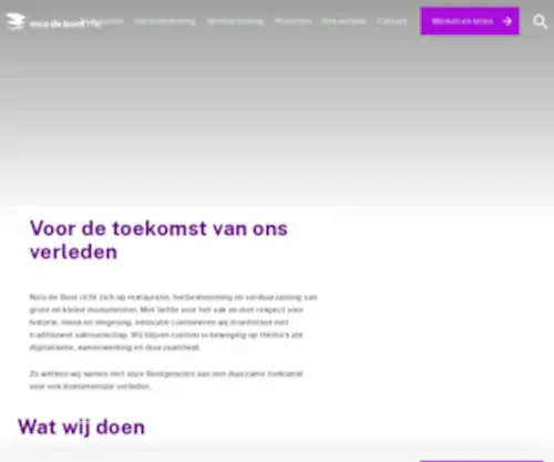 Nicodebont.nl(Nico de Bont) Screenshot