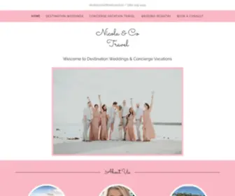 Nicolaandco.com(Destination Weddings) Screenshot