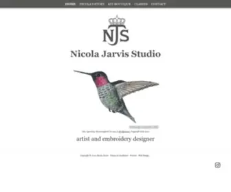 Nicolajarvisstudio.com(Nicola Jarvis) Screenshot