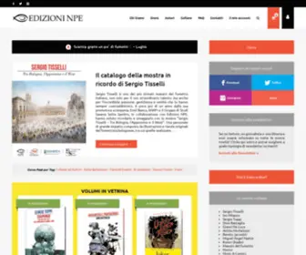 Nicolapesceeditore.it(Edizioni NPE) Screenshot