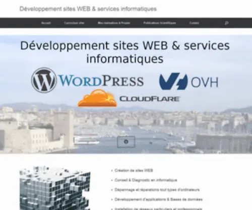 Nicolas-Duflot.fr(Développement sites WEB & services informatiques) Screenshot