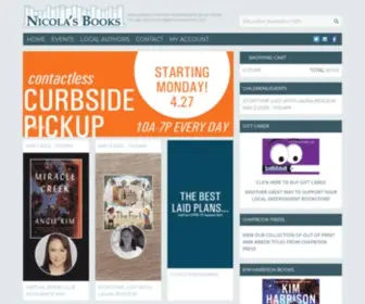 Nicolasbooks.com(Nicola's Books) Screenshot