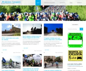 Nicolascamarero.com(Blog ciclismo) Screenshot