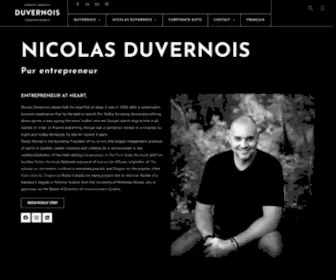 Nicolasduvernois.com(Nicolasduvernois) Screenshot