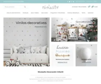 Nicolasito.es(Nicolasito Vinilos decorativos) Screenshot