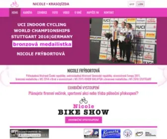 Nicole-FRybortova.com(Dit domein kan te koop zijn) Screenshot