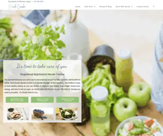 Nicolecamba.com(Nutritionist Nicole Camba R.H.N) Screenshot