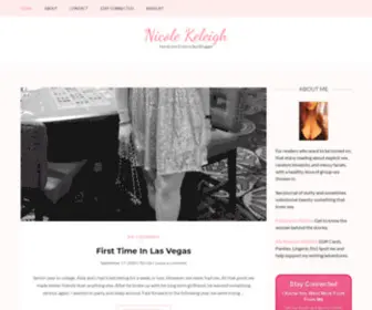 Nicolekeleigh.com(Nicolekeleigh) Screenshot