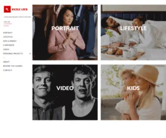 Nicoleloeb.com(Boston Commercial Photographer. Nicole Loeb) Screenshot
