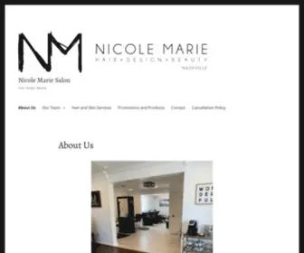 Nicolemarienashville.com(Hair) Screenshot