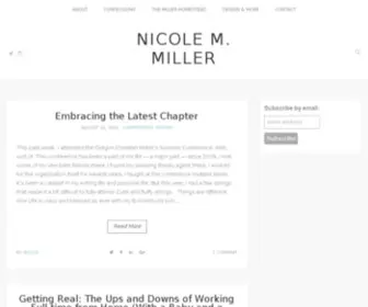 Nicolemillerbooks.com(Nicole M) Screenshot