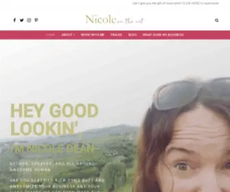 Nicoleonthenet.com(⋆) Screenshot