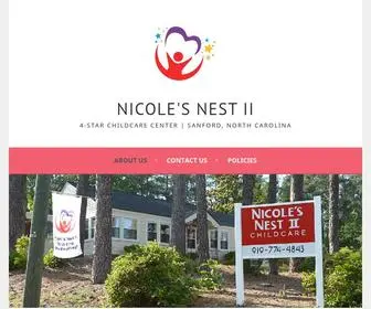 Nicolesnest2.com(Star Childcare Center) Screenshot