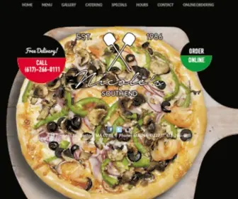 Nicolespizza.com(Nicole's Pizza) Screenshot