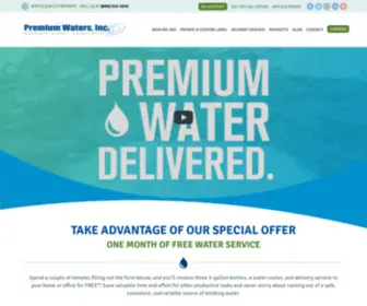 Nicoletwater.com(Premium Waters) Screenshot