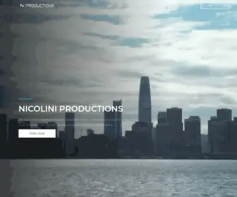 Nicoliniproductions.com(Nicolini Productions) Screenshot