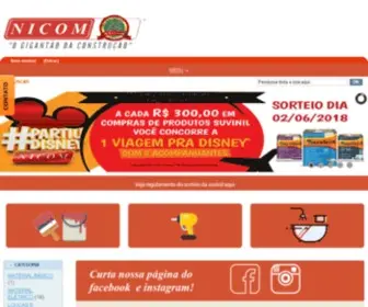 Nicom.com.br(Material de Construção) Screenshot