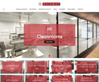 Nicomac.com(Nicomac Cleanroom) Screenshot