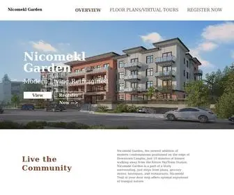 Nicomeklgarden.com(Nicomekl Garden) Screenshot