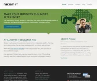 Nicomit.com(Nicom IT Solutions Inc) Screenshot