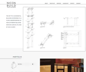 Niconbuild.com(Integrated Consulting and Construction Company) Screenshot