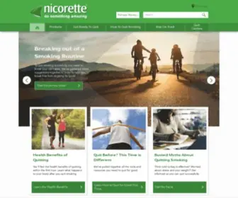 Nicorette.com.my(NICORETTE®) Screenshot