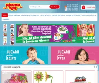 Nicoro.ro(Magazin de Jucarii pentru Copii) Screenshot