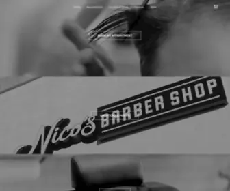 Nicosbarbershop.com(Nico's Barber Shop) Screenshot