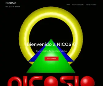 Nicosio.com(Sitio oficial de NICOSIO) Screenshot