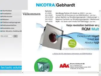 Nicotra-Gebhardt.se(Nicotra Gebhardt) Screenshot