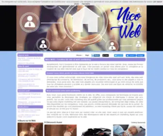 Nicoweb.fr(Nico Web) Screenshot