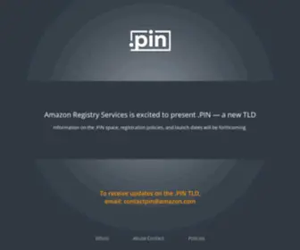 Nic.pin(Amazon Registry) Screenshot