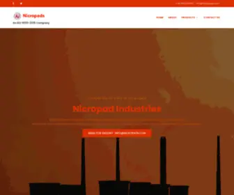 Nicropads.com(Nicropads) Screenshot