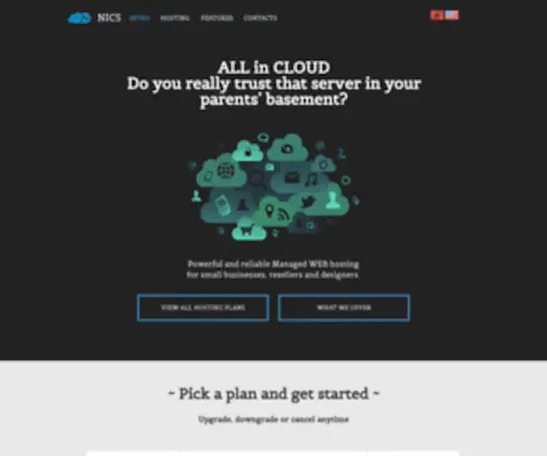 Nics-AL.com(Network Information Computer Services) Screenshot
