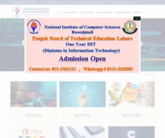 Nics.edu.pk(Quality Education with Affordable fee in peaceful Environment) Screenshot