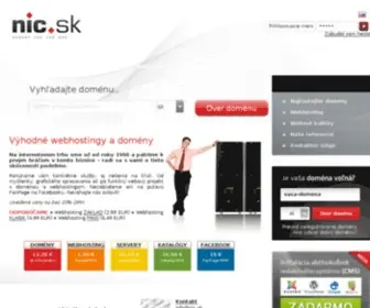 Nic.sk(Webglobe) Screenshot
