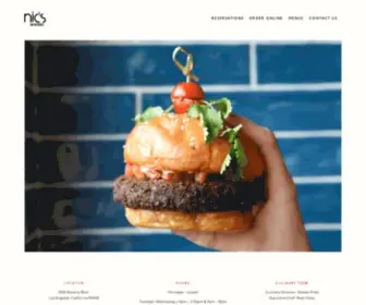 Nicsonbeverly.com(Nic's On Beverly) Screenshot