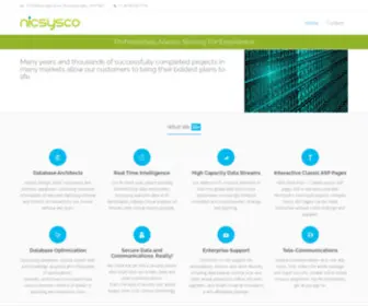 Nicsysco.com(Professionals Always Striving For Excellence) Screenshot