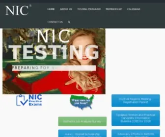 Nictesting.org(Nic Testing Site) Screenshot