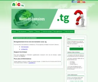 Nic.tg(Nic) Screenshot