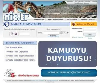 Nic.tr(nic) Screenshot