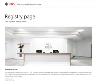 Nic.ubs(Our financial services in your country) Screenshot