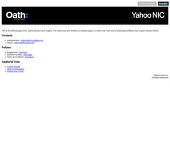 Nic.yahoo(Nic yahoo) Screenshot