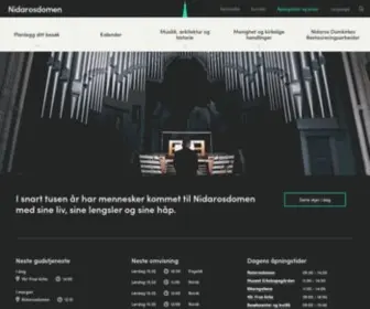 Nidarosdomen.no(Nidarosdomen) Screenshot