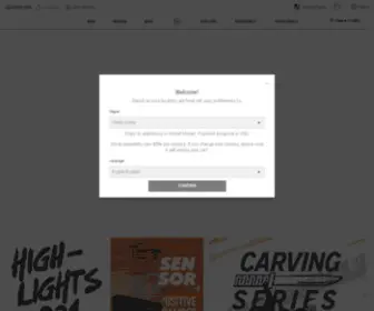 Nidecker.ch(Snowboards) Screenshot