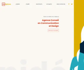 Nidepices.fr(Agence de conseil en Communication et Design sur Paris) Screenshot