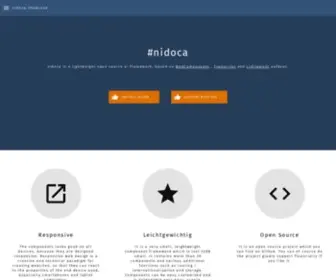 Nidoca.de(Frontend) Screenshot