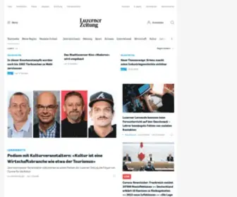 Nidwaldnerzeitung.ch(Luzerner Zeitung) Screenshot